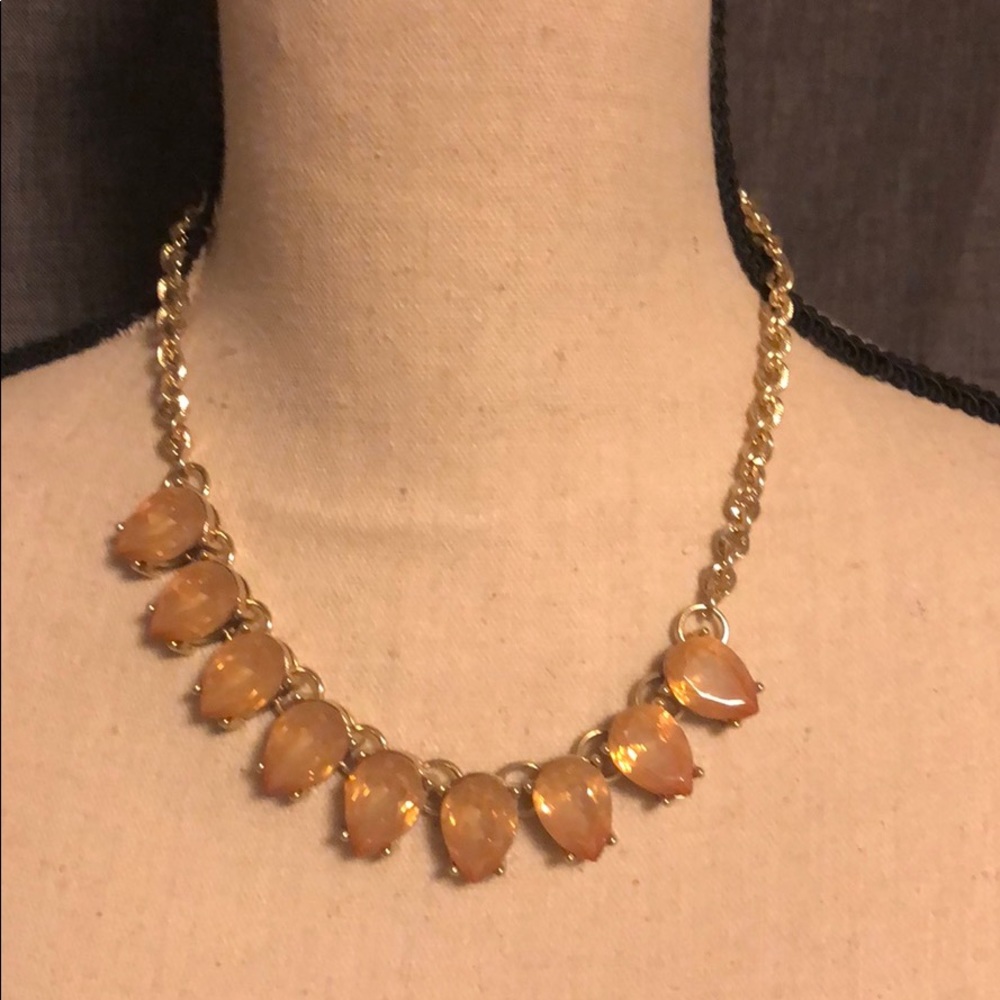 Limited gold necklace